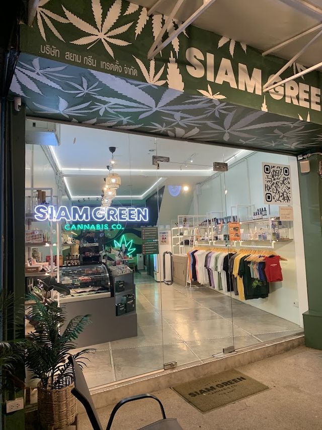 Siam Green Cannabis Co - Chaweng storefront