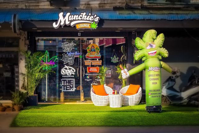 Munchies Cannabis Store & Delivery Chaweng storefront