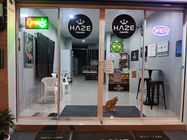 HAZE CANNABIS storefront