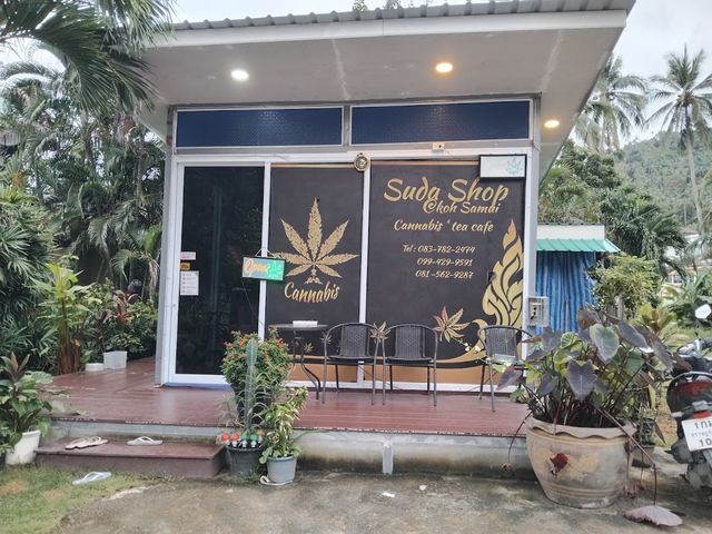 Cannabis sudashop storefront