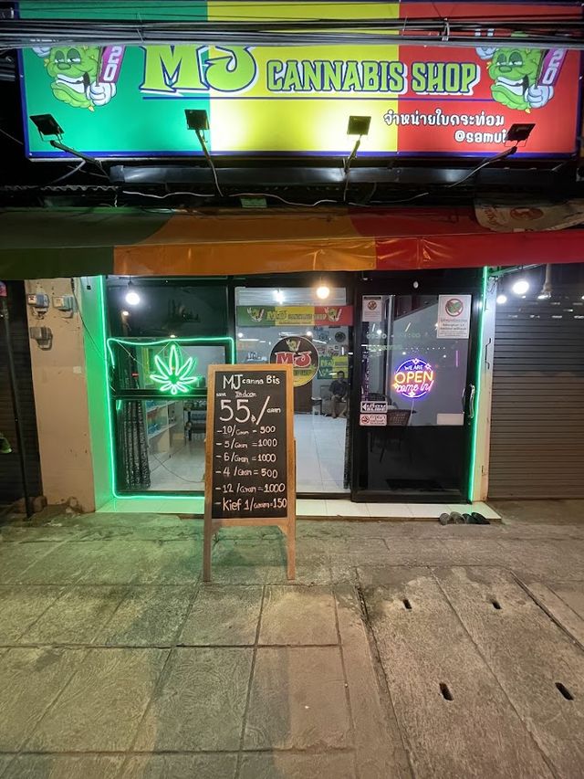 MJ CANNABIS SHOP storefront
