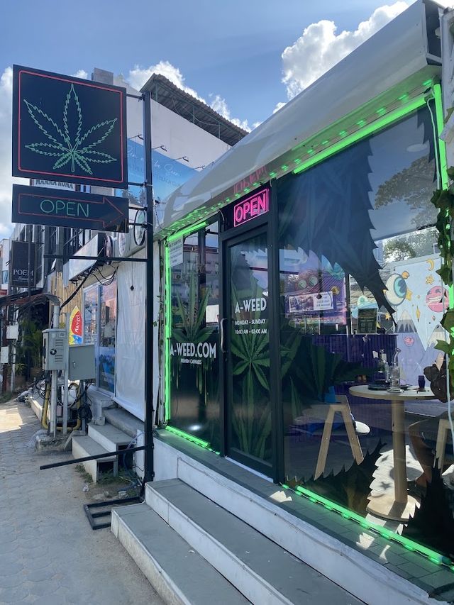 A Weed Chaweng Cannabis Store | Marijuana Shop | Dispensary Koh Samui storefront
