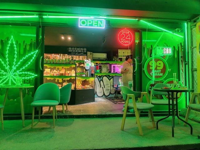A-WEED Cannabis Dispensary – Bangrak Koh Samui-24 hours storefront