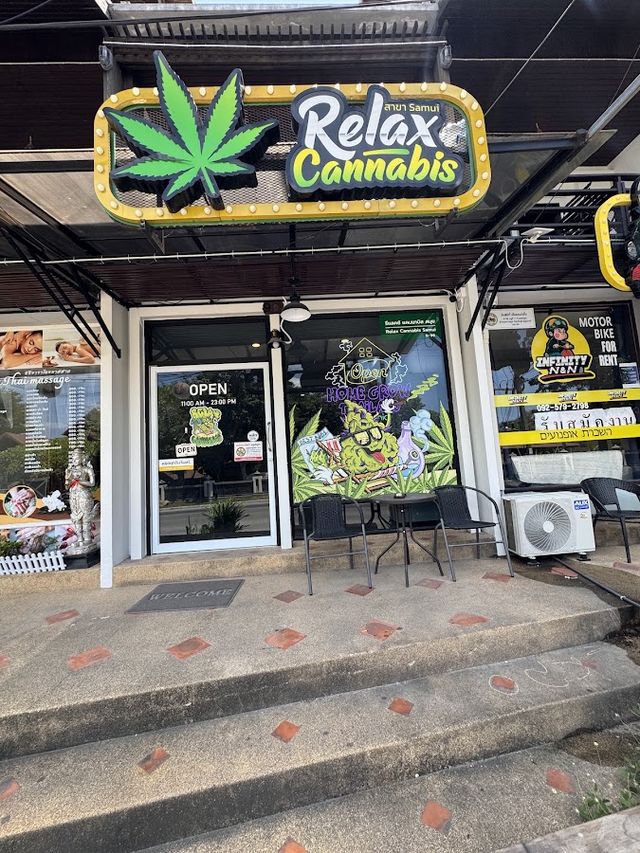 Relax Cannabis Samui storefront