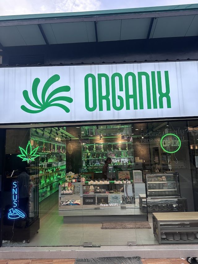 Organix Cannabis Shop storefront