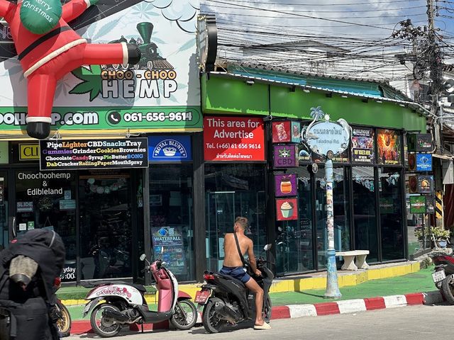 Choo Choo Hemp Weed Shop x Edibleland | Thong Sala Koh Phangan storefront