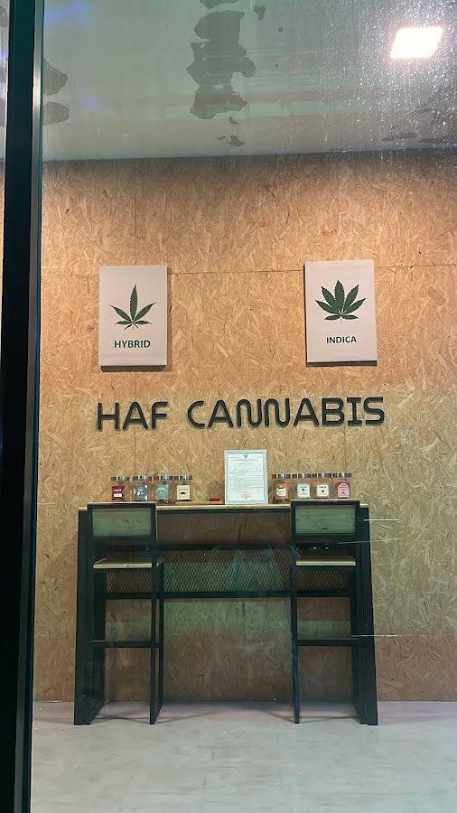 Haf cannabis storefront