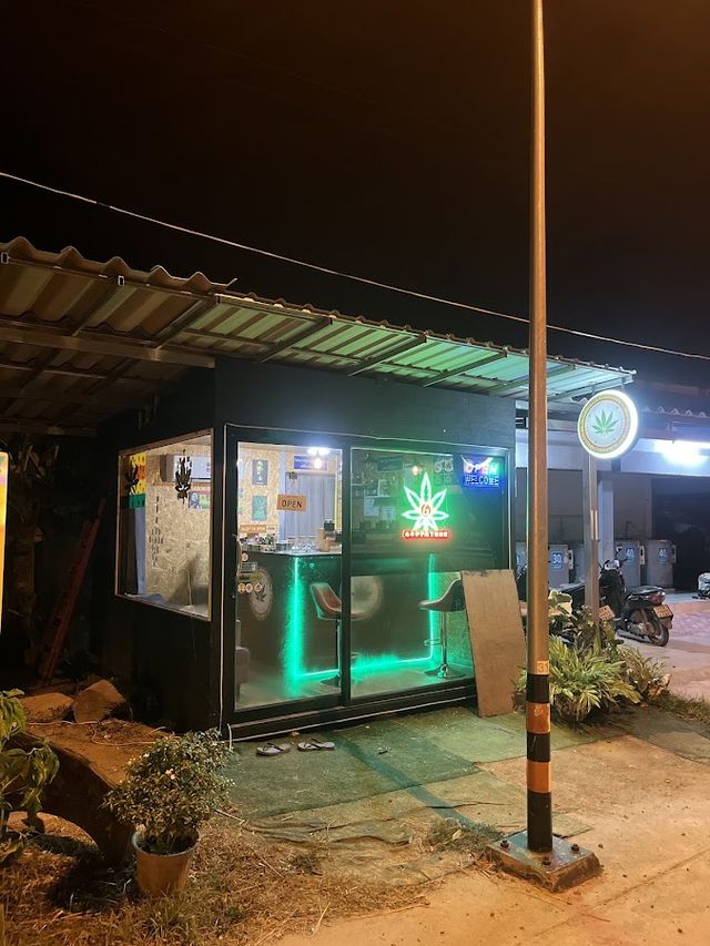 Godfather cannabis shop storefront