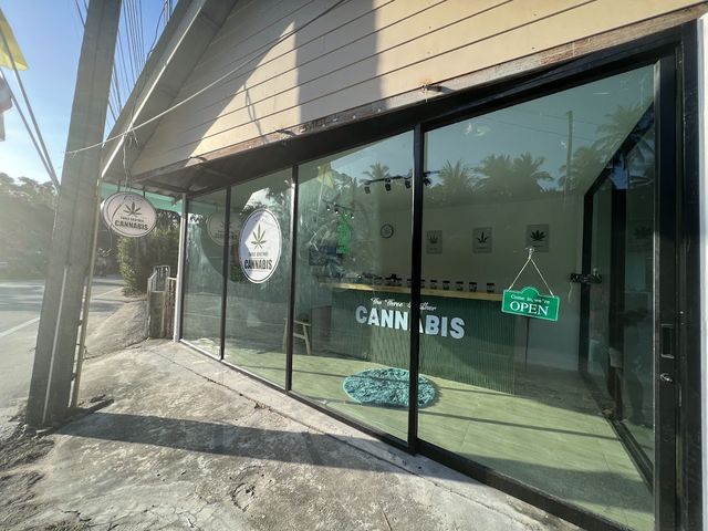 Three brothers cannabis storefront