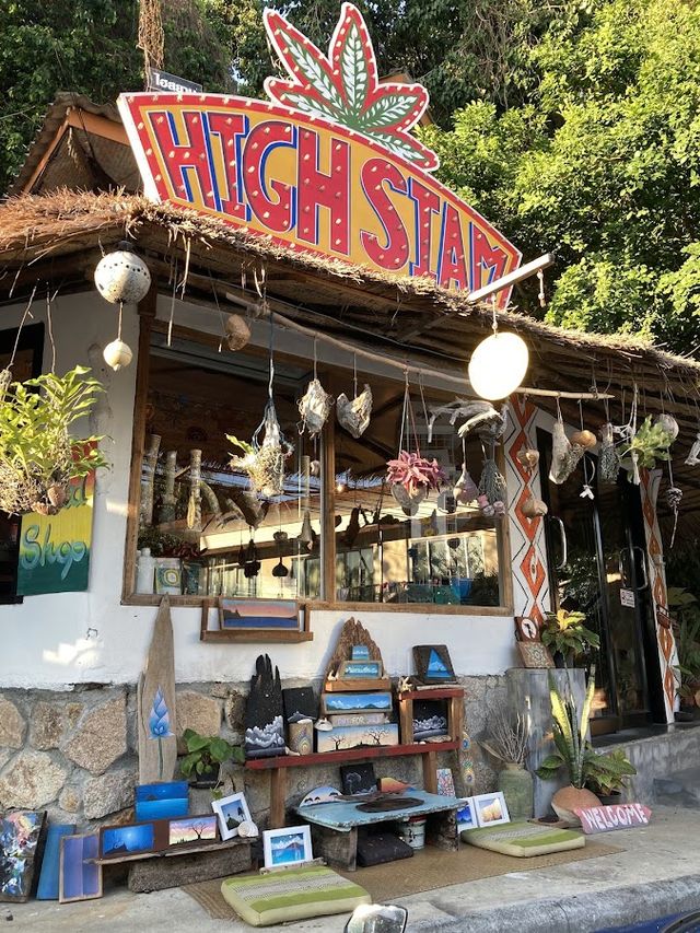 High Siam (Koh Tao weed shop) storefront