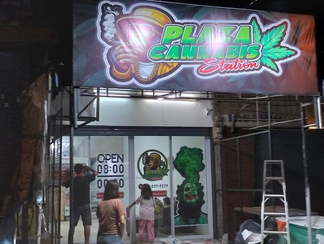 Plaza cannabis station 3 storefront