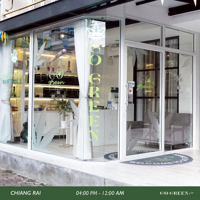 GoGreen by Kanya - The Best Weed Shop กัญชาที่ดีที่สุด Chiang Rai storefront