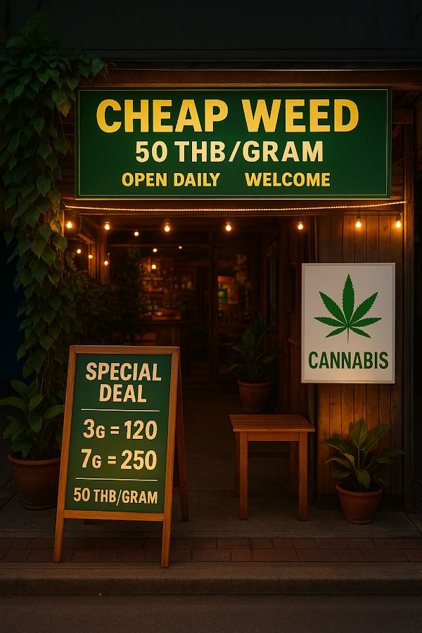ร้านขายกัญชา Weed Chiangrai.(BAAN BangBall) storefront