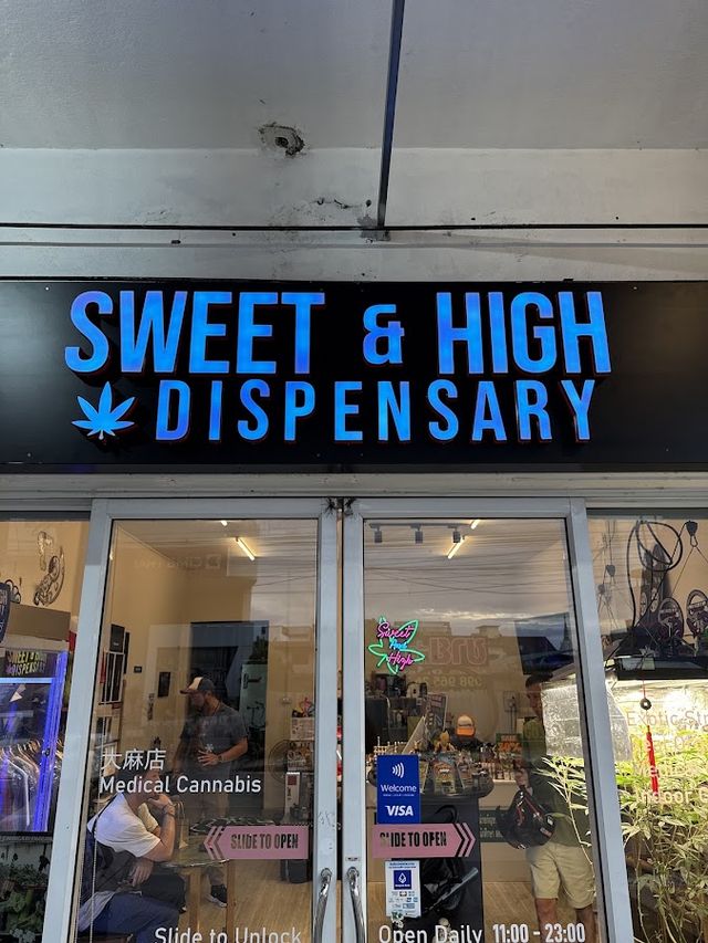 Sweet & High Dispensary (Weed Shop) storefront