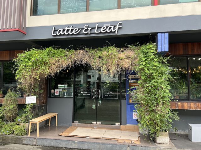 Latte & Leaf storefront in Chiang Mai
