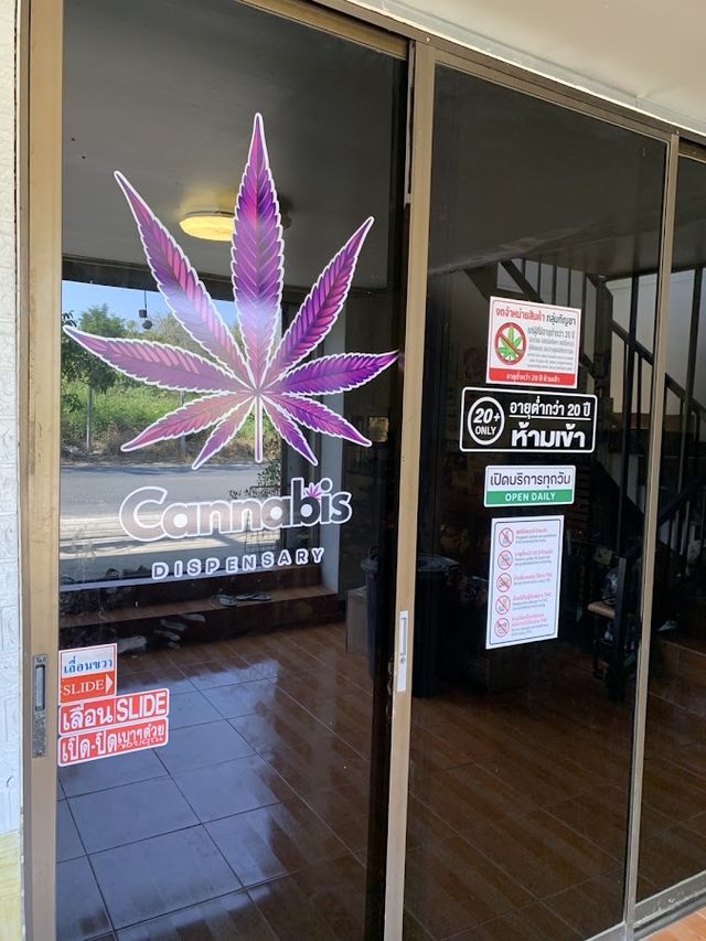 Greencrack Dispensary - Weed shop Pa-daet, Chiangmai. storefront