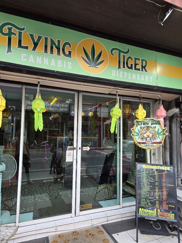 Flying Tiger Cannabis Dispensary storefront