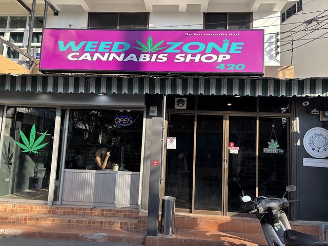 Weed Zone420 Cannabis shop Dispensary 大麻 marijuanas storefront