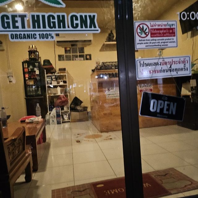 LET'S GET HIGH CNX | cannabis store marijuana weed กัญชา storefront