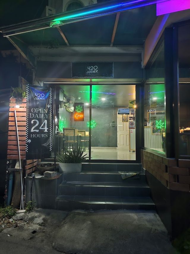 Weed Shop 420 Corner - 24 hrs Cannabis Store Chiang Mai storefront