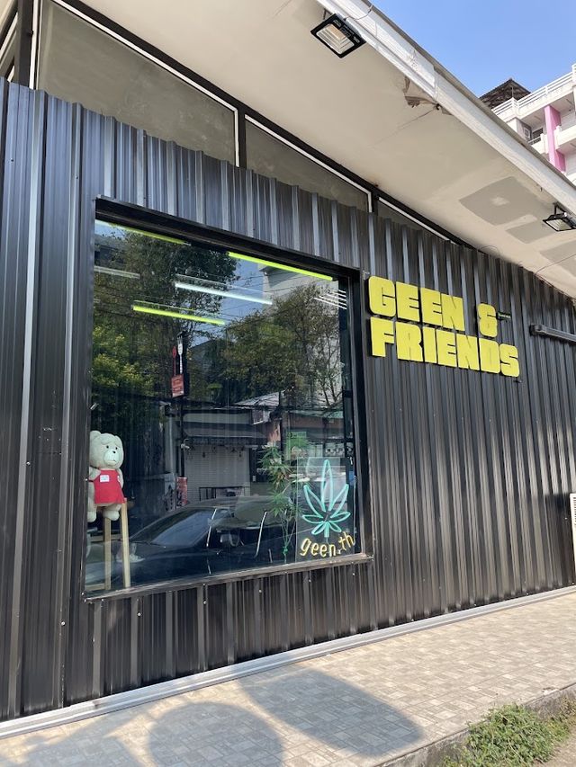 GEEN&FRIENDS Weed Cannabis Marihuana กัญชา storefront