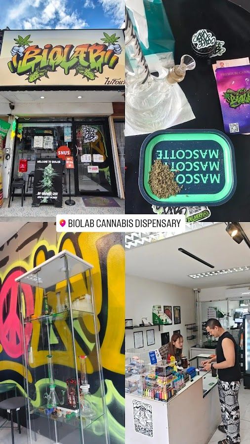 Biolab Weed Shop – Nimman | Cannabis Dispensary, Snus & Social Club storefront