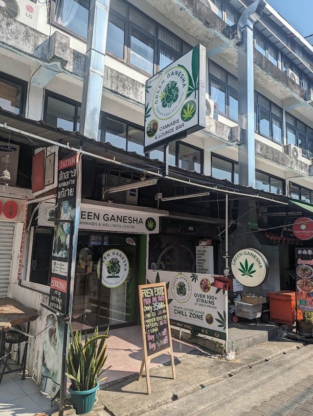 Green Ganesha Organic Cannabis Shop & Lounge storefront