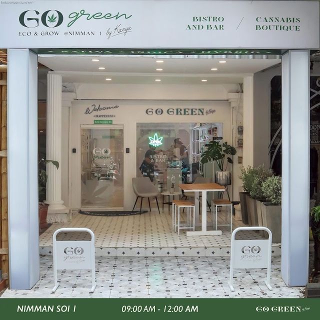GoGreen by Kanya - Weed Shop Dispensary & Cannabis Nimman Soi 1 storefront