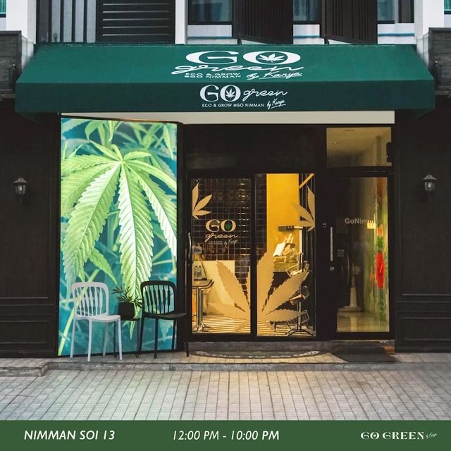GoGreen by Kanya - The Best Weed Shop Cannabis & Dispensary Nimman storefront