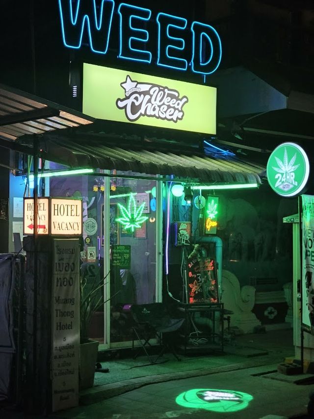 Weed Chaser - Weed Shop Open24hrs Cannabis Store Chiang Mai storefront