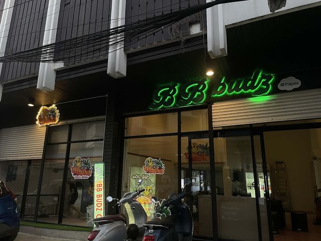 Bb budz.cnx Weed Dispensary Chiang Mai. storefront