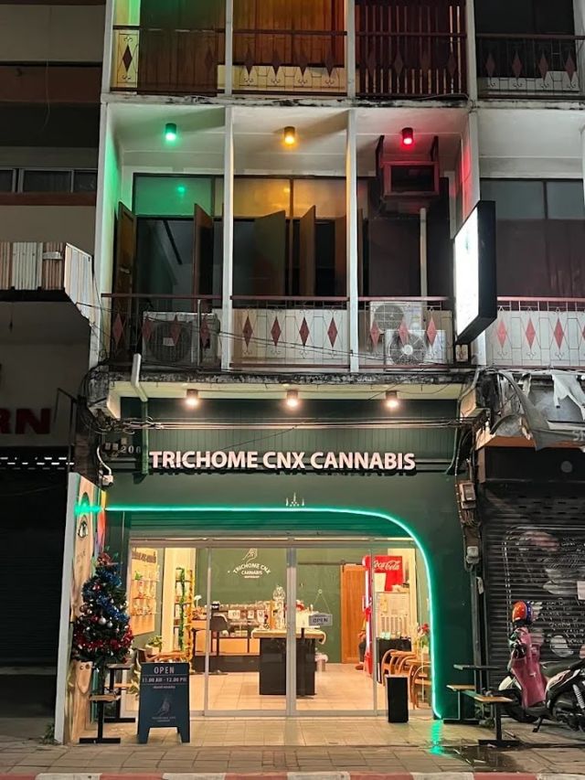 Trichome cnx cannabis cafe storefront