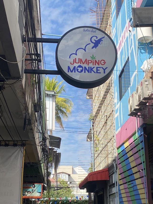 Jumping monkey Dispensary storefront