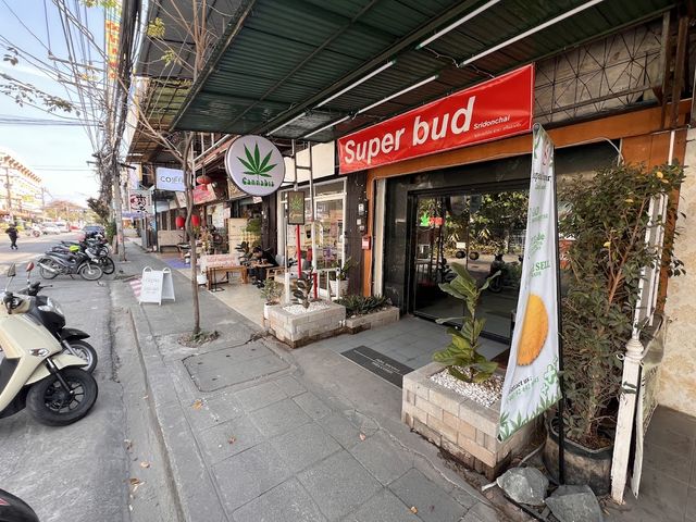 Weed Shop Superbud @Sridonchai - Cannabis dispensary 大麻 конопля storefront