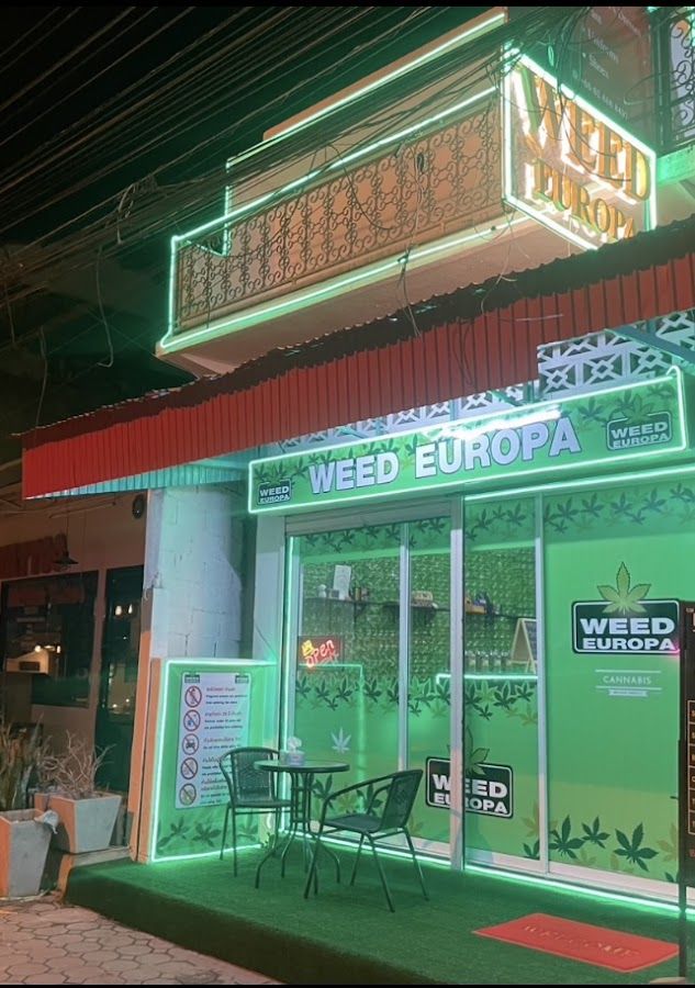 Weed Europa storefront