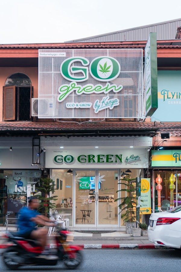 Go Green by Kanya - Weed Shop & Dispensary & Cannabis Tha Phae storefront