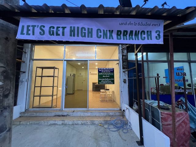 LET'S GET HIGH CNX Branch3 Maerim | cannabis store marijuana weed กัญชา storefront