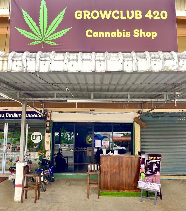 Growclub420 ร้านกัญชา (Cannabis shop) storefront