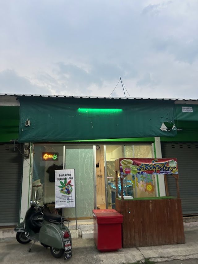 Duck Drink cannabis shop storefront