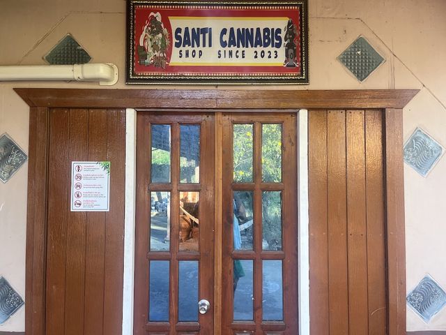 Santi Cannabis Shop storefront