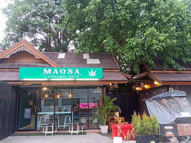 MAOSA Cannabis Shop storefront