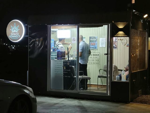 Space connect dispensary storefront