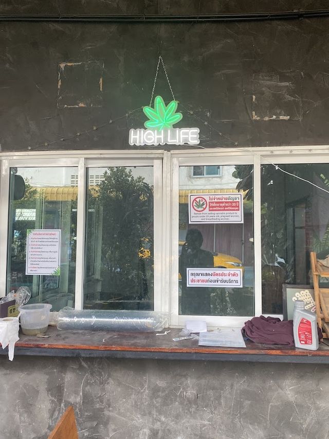 The High Life Club storefront