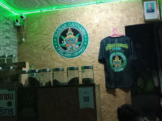 ร้านกัญชา Hawaii cannabis คลองหลวง14 storefront