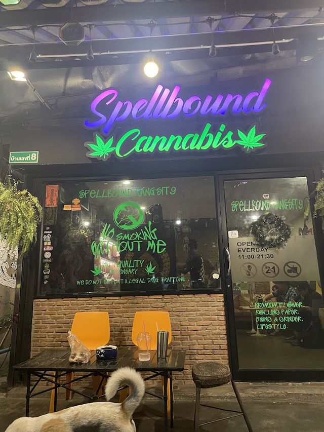 WEED.SPELLBOUND.OMAKASE storefront