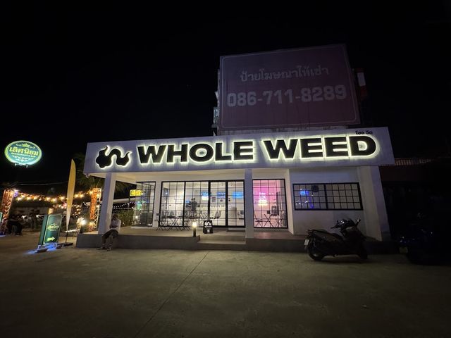 WHOLE WEED ขายส่ง & ขายปลีก Exotic 100% storefront