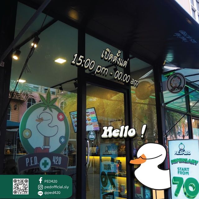PED 420 storefront