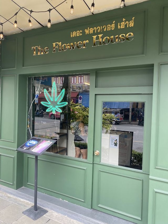 The Flower House Cannabis Dispensary Weed Shop storefront