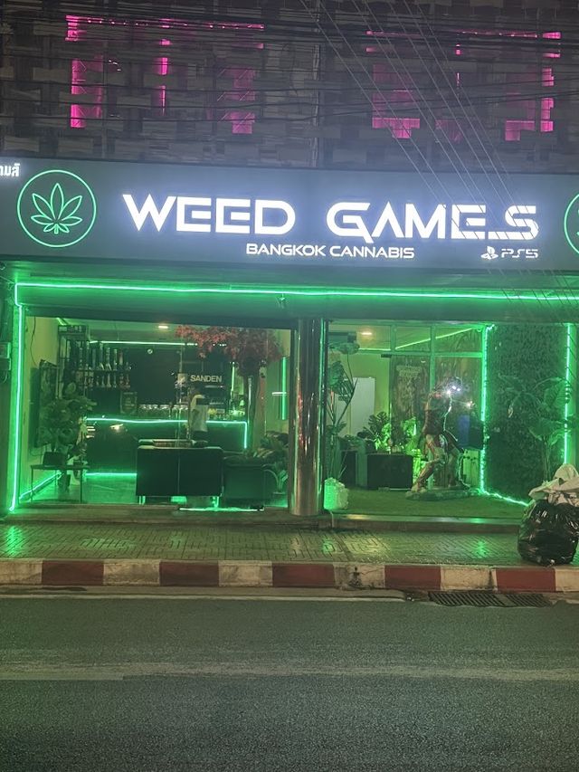 Weed Games Bangkok storefront