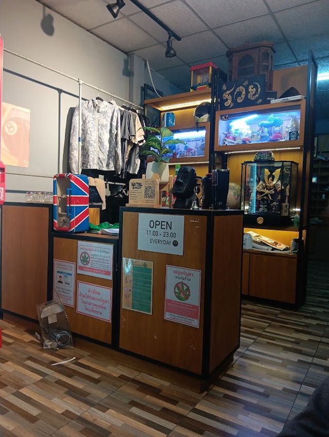 Betel cannabis cafe storefront